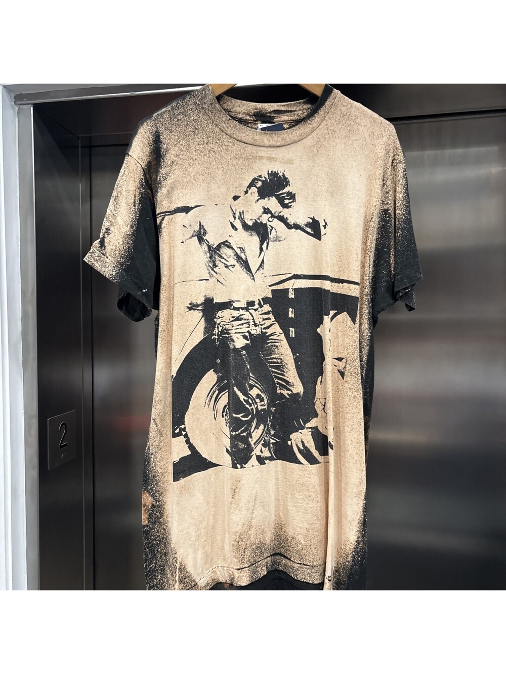 Vintage 90’s Single Stitch James Dean Bleached Aop T Shirt